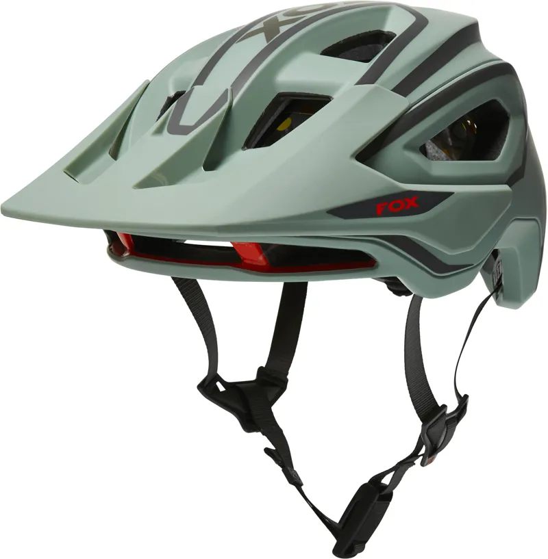 Fox Speedframe Pro DVIDE CE Helmet in Eucaplyptus-1